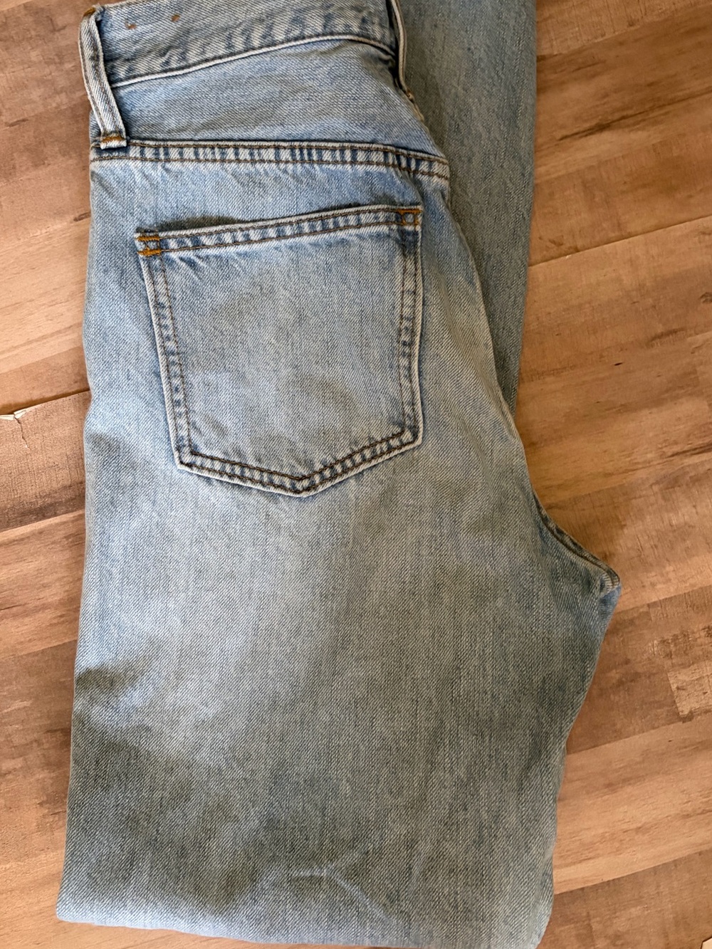 Madewell The Perfect Vintage Jean Size 25 Light Wash High Rise Straight Leg